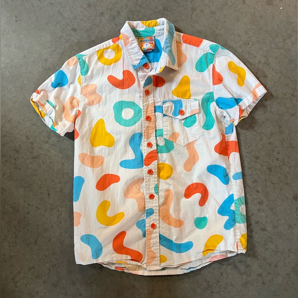 Mokuyobi Short Sleeve Button Down